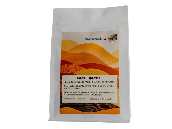 Eine Packung Gitesi Espresso