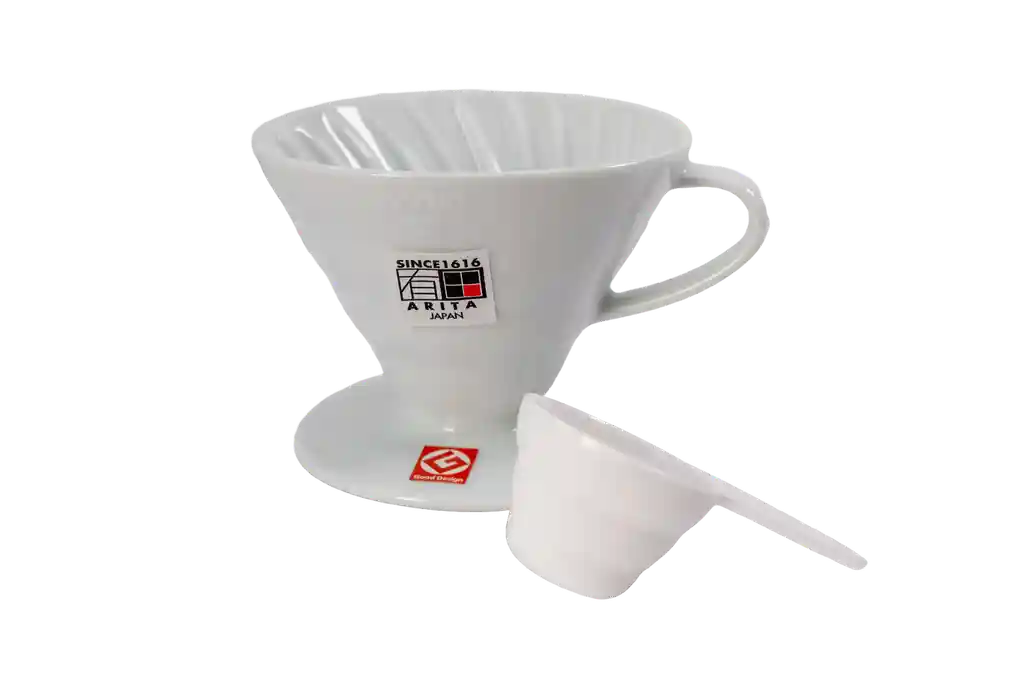 Hario V60 with dosing spoon